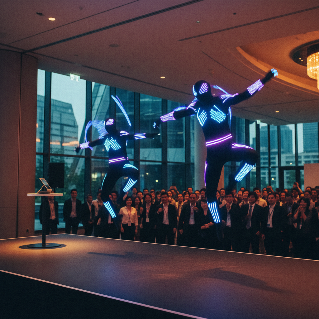 Booking LED Dancers for Impactful Brand Activations in Singapore