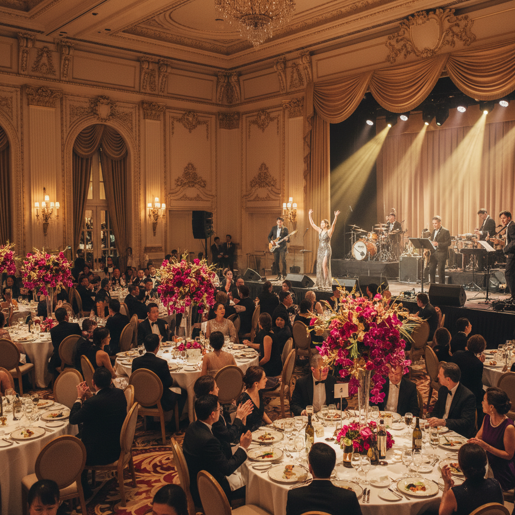 Booking Live Bands for Gala Dinners in Singapore: A Planner's Guide