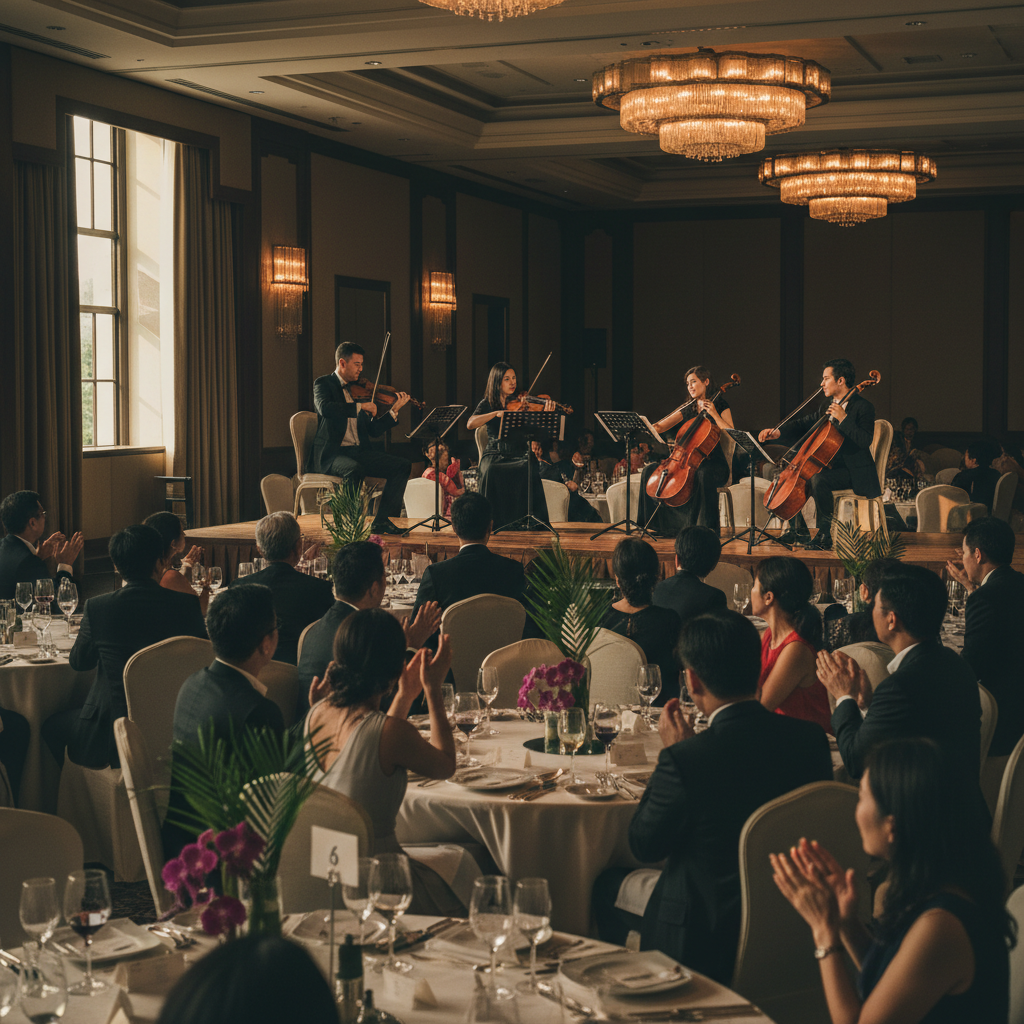 Cost Guide: Brass Band vs. String Quartet for Corporate Events in Singapore
