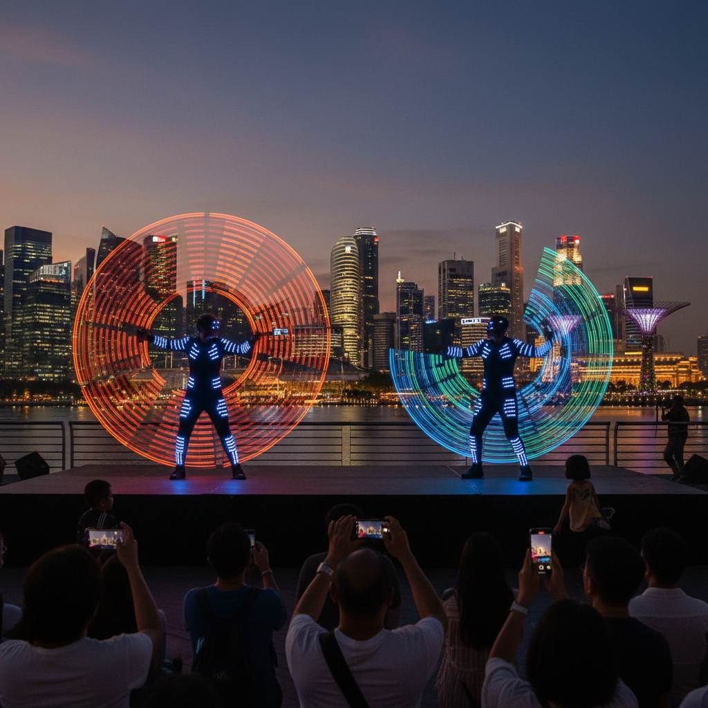Choosing LED Act Performers for Outdoor Events in Singapore