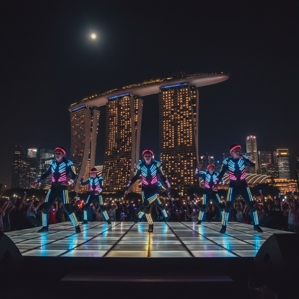 Choosing LED Acts for Product Launches at Marina Bay in Singapore