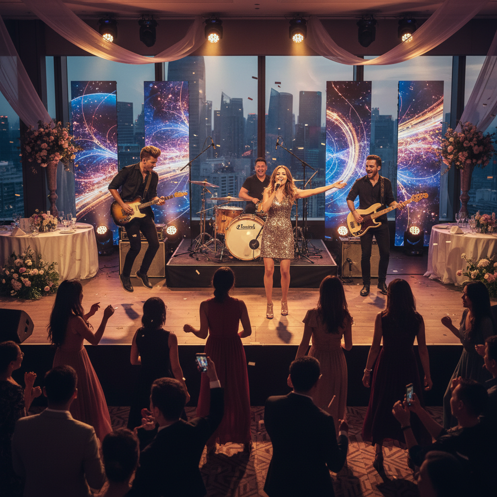Choosing Live Bands for Corporate Events in Singapore