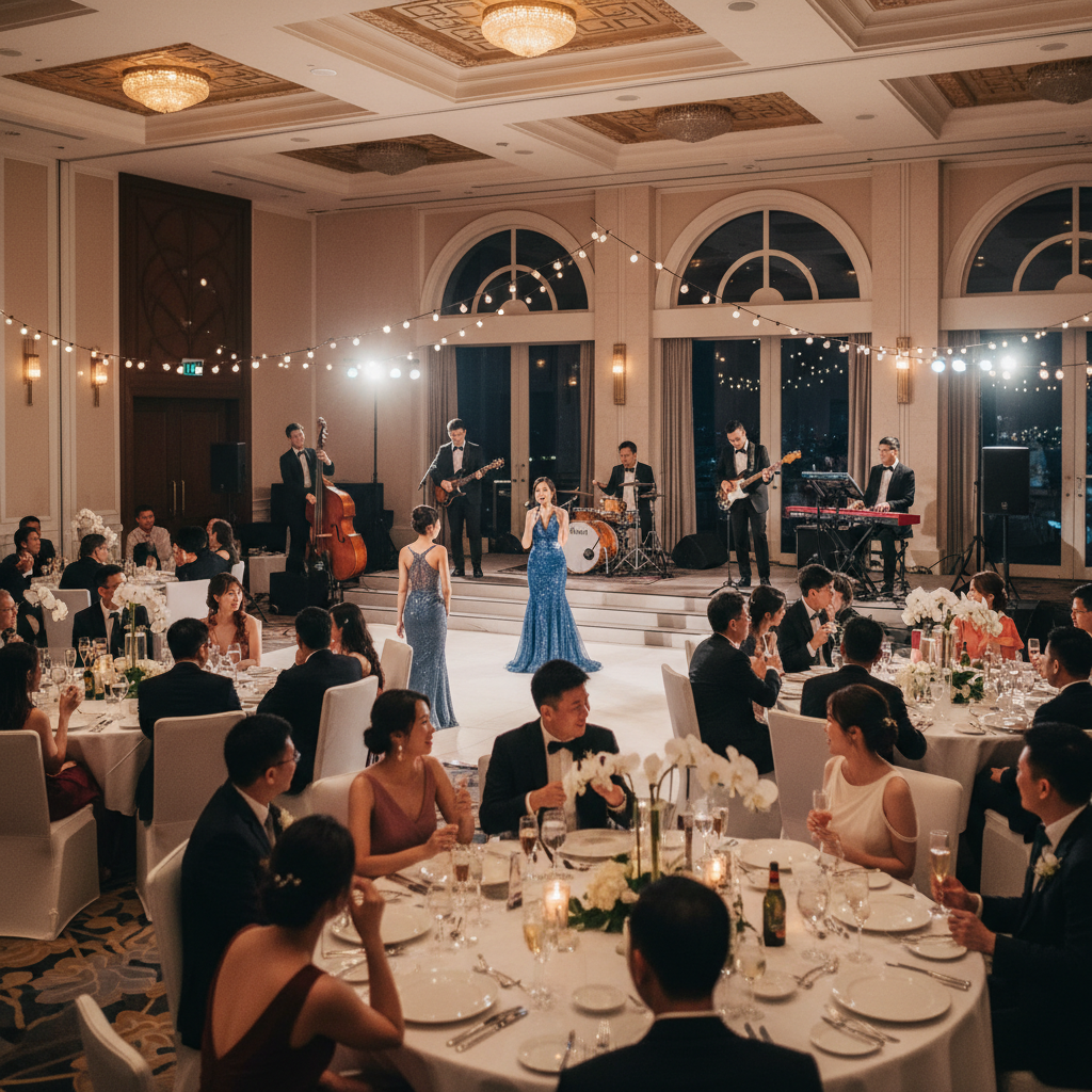 Choosing the Right Live Bands for Wedding Entertainment in Singapore