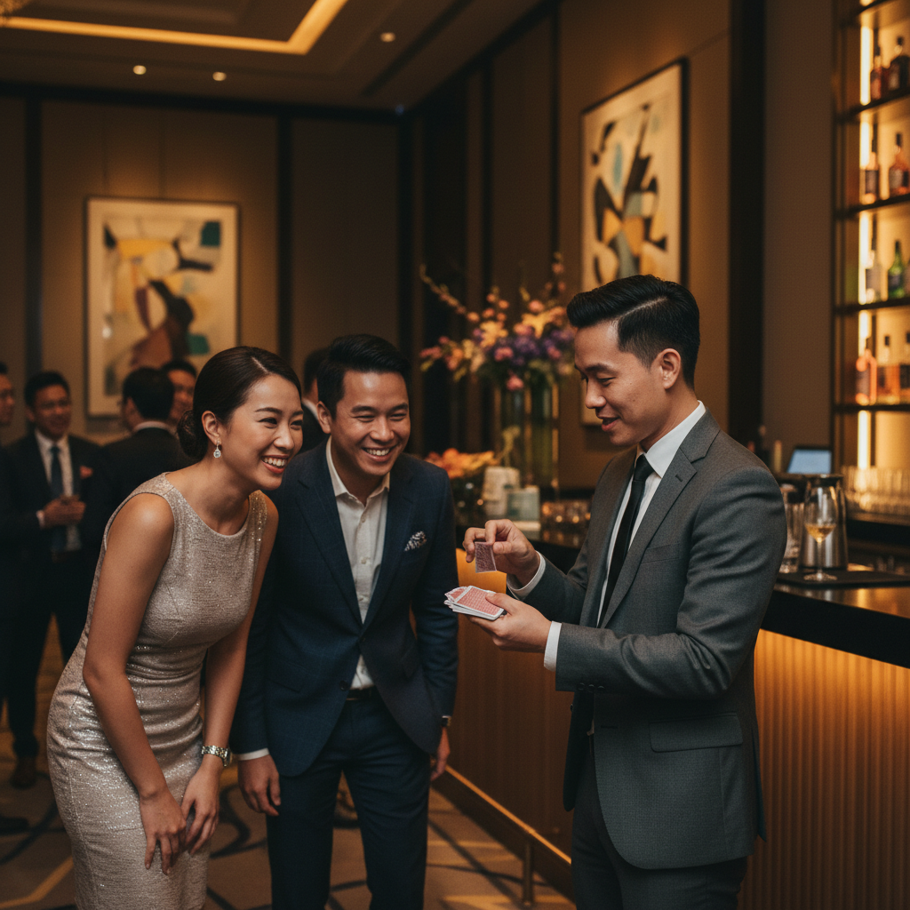 Choosing a Magician in Singapore: Types, Audiences, and Booking Costs