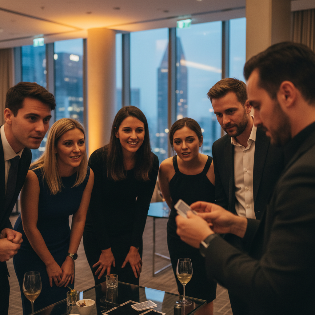 Choosing Between Roving and Staged Magicians for Events in Singapore