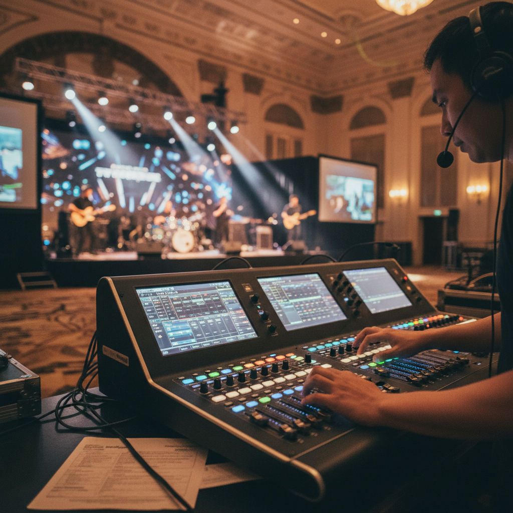 Choosing Sound System Setups for Live Bands in Singapore Events