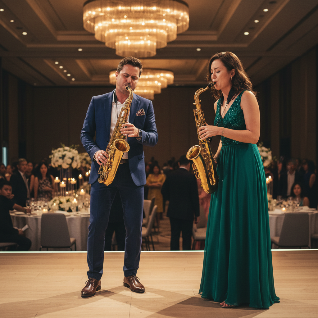 Comparing Solo vs. Duo Saxophonists for Events in Singapore