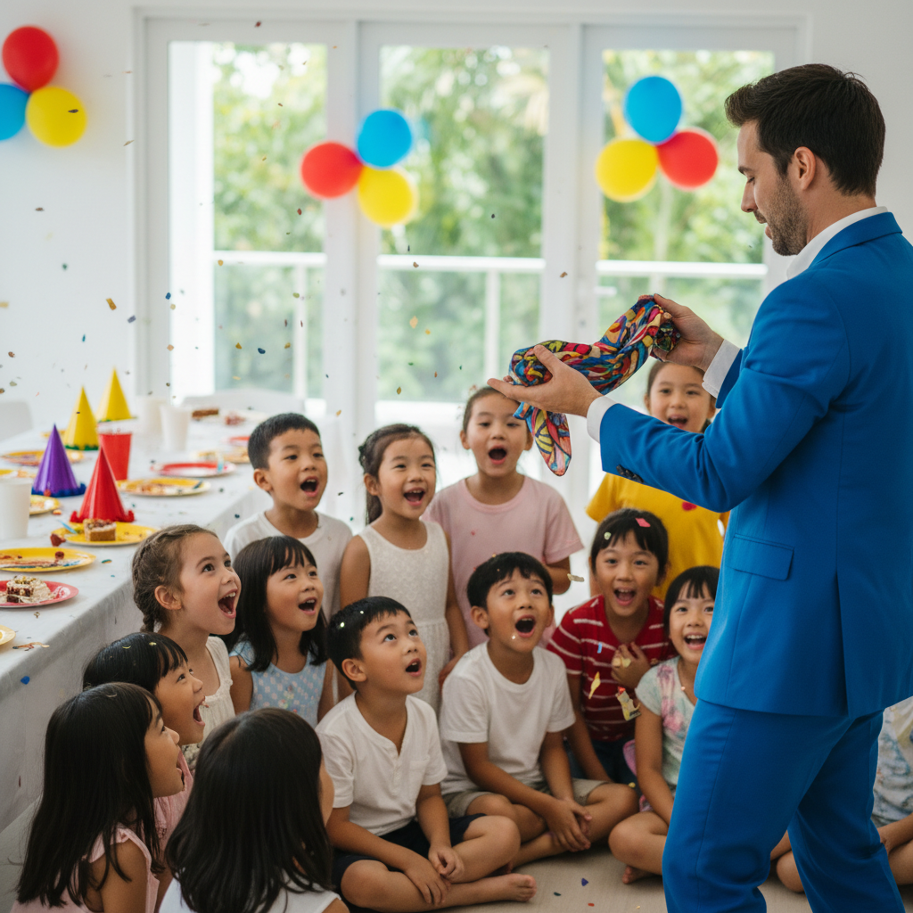 Cost Guide: Booking a Kids' Party Magician in Singapore