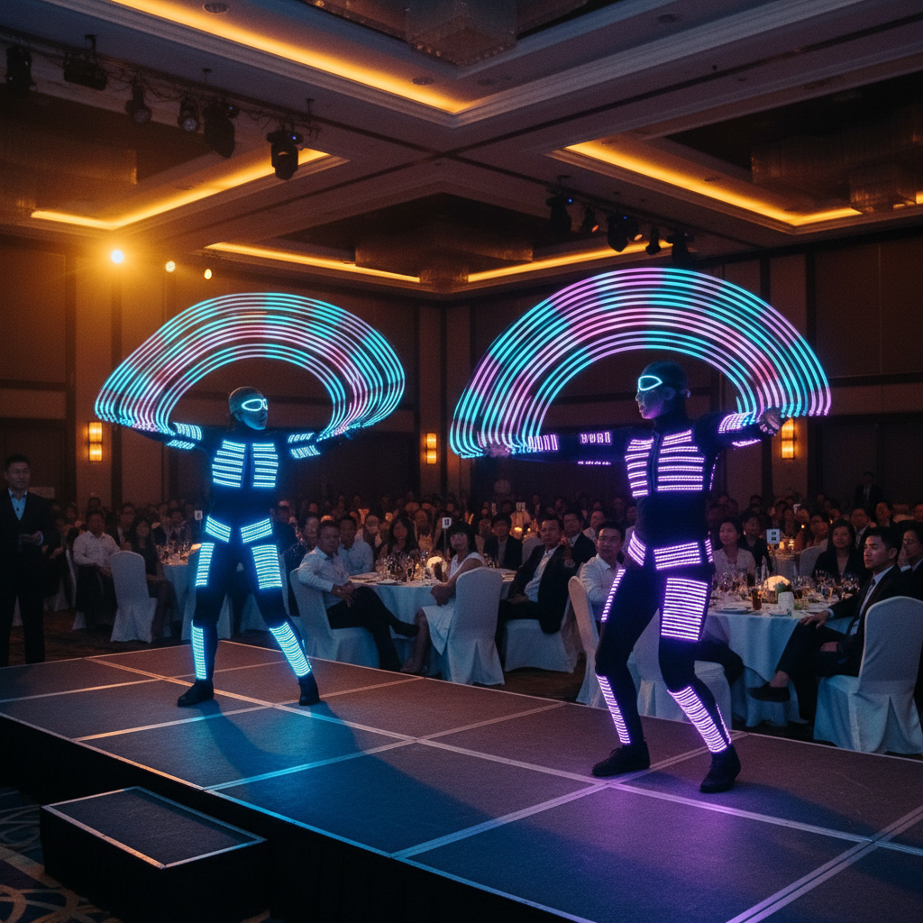 Cost Guide: Booking LED Performers for Corporate Events in Singapore