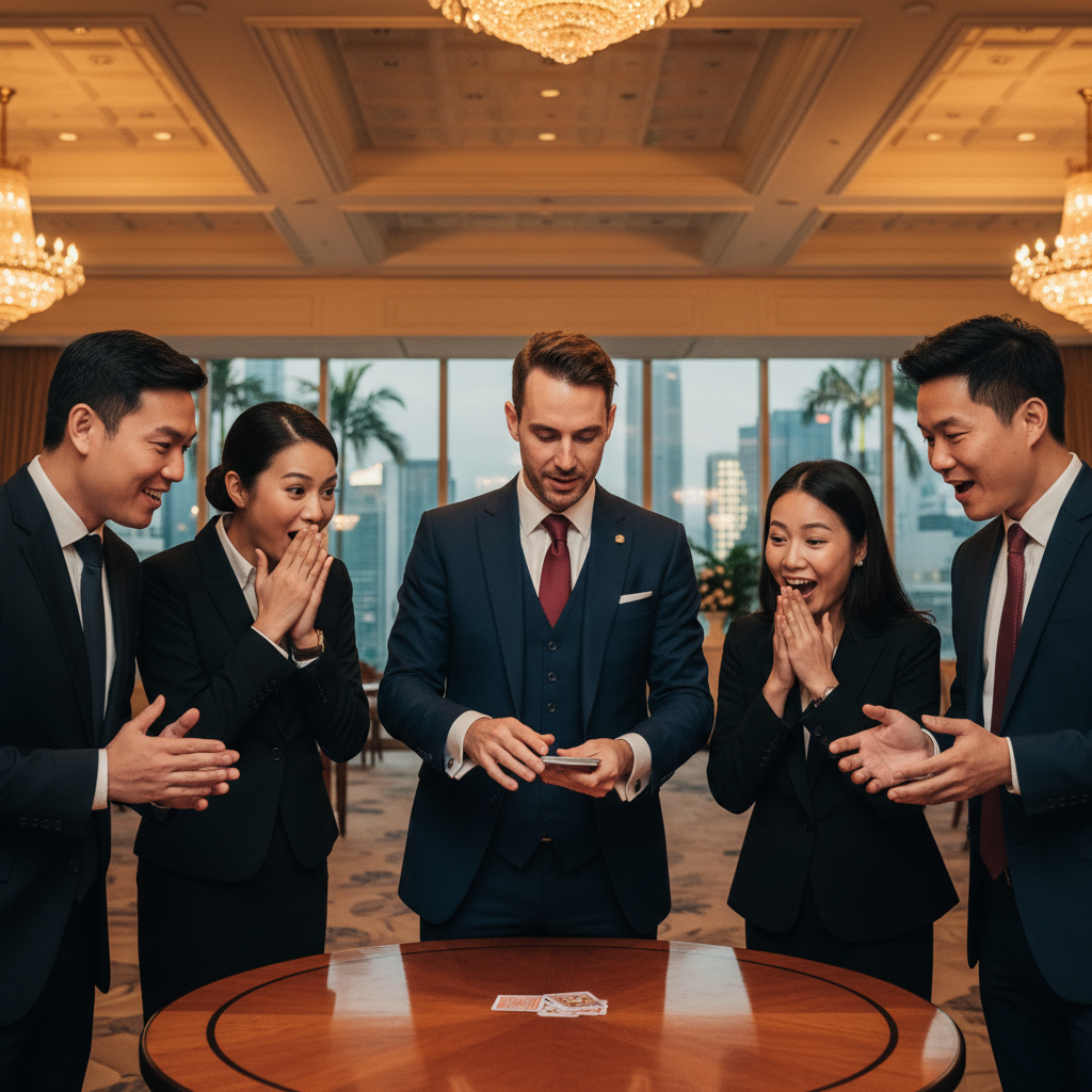 Cost Guide: Booking a Magician for Corporate Events in Singapore