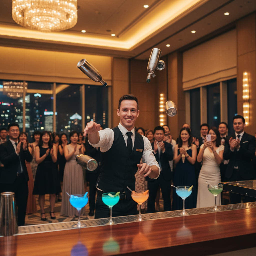 Cost Guide: Booking Flair Bartenders for Corporate Events in Singapore