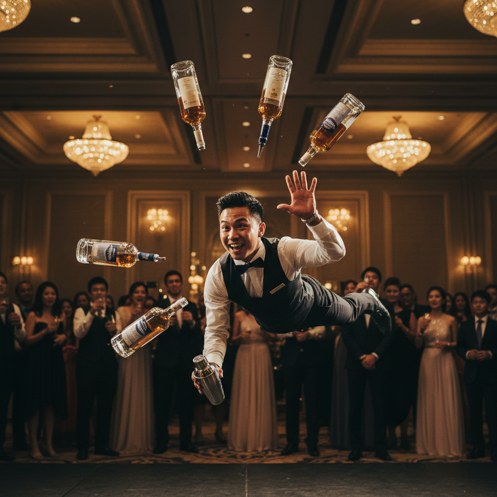 Cost Guide: Booking Flair Bartenders for Singapore Corporate Events