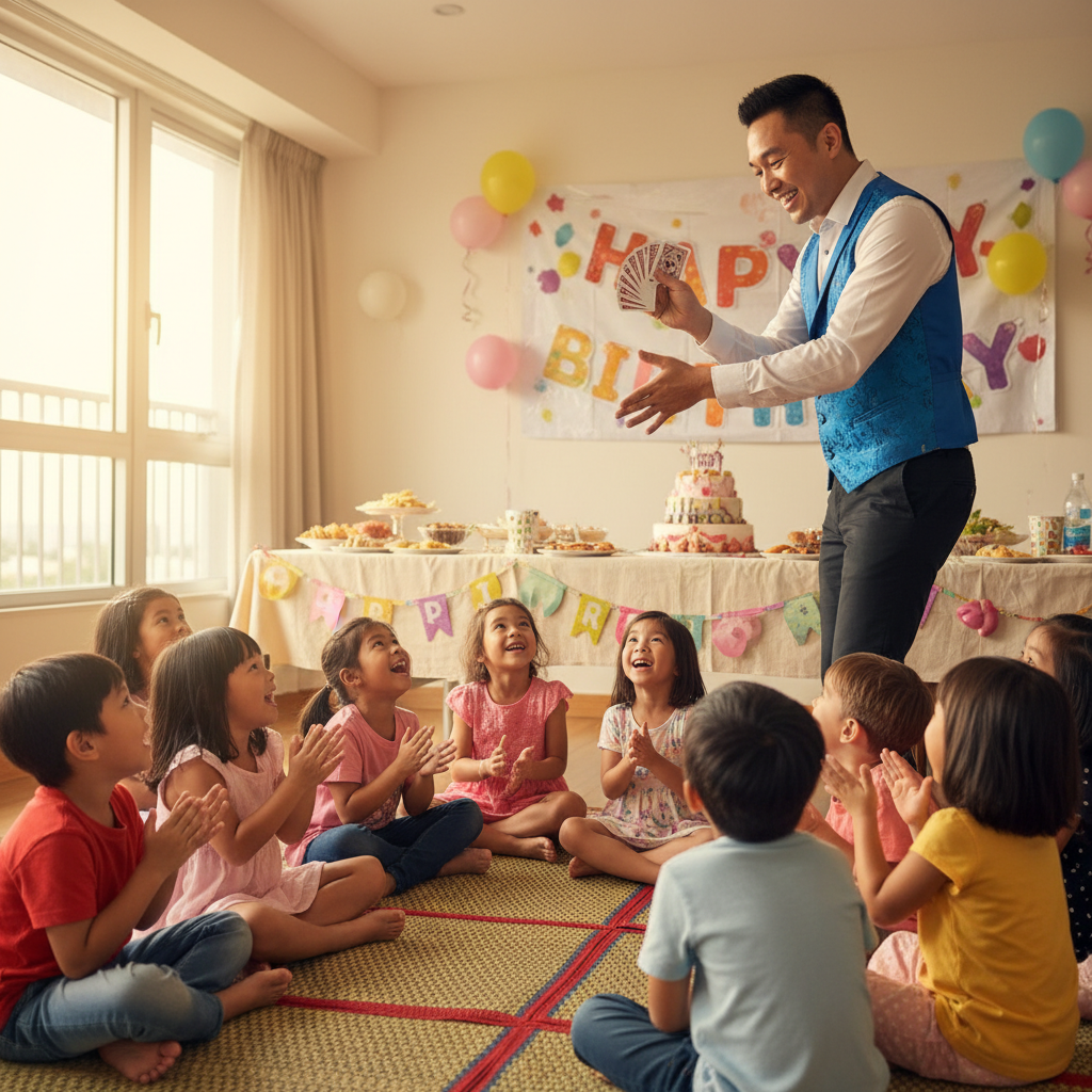 Cost Guide: Booking a Kids' Magician for Parties in Singapore