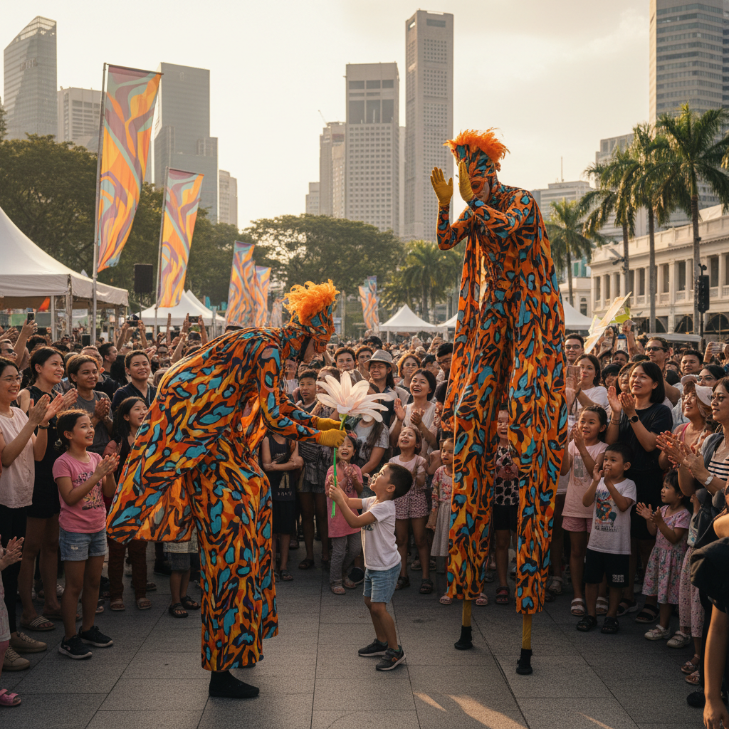 Cost Guide: Hiring Stilt Walkers for Brand Activations in Singapore