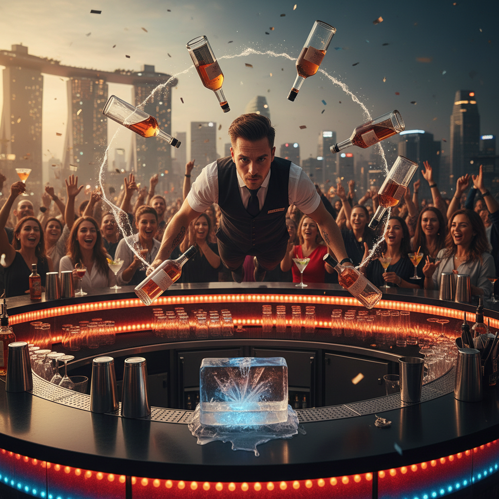 Booking Flair Bartenders for Engaging Brand Activations in Singapore