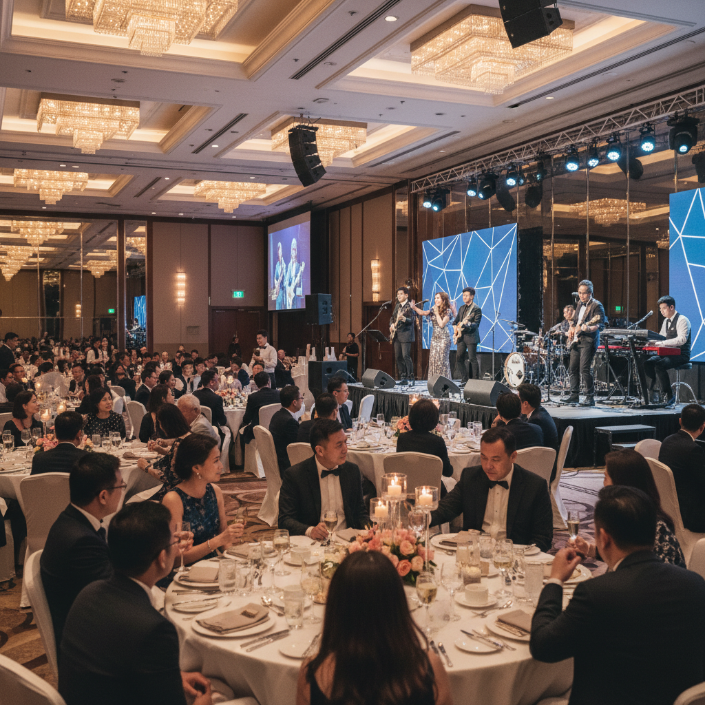 Choosing Live Entertainment for Gala Dinners in Singapore
