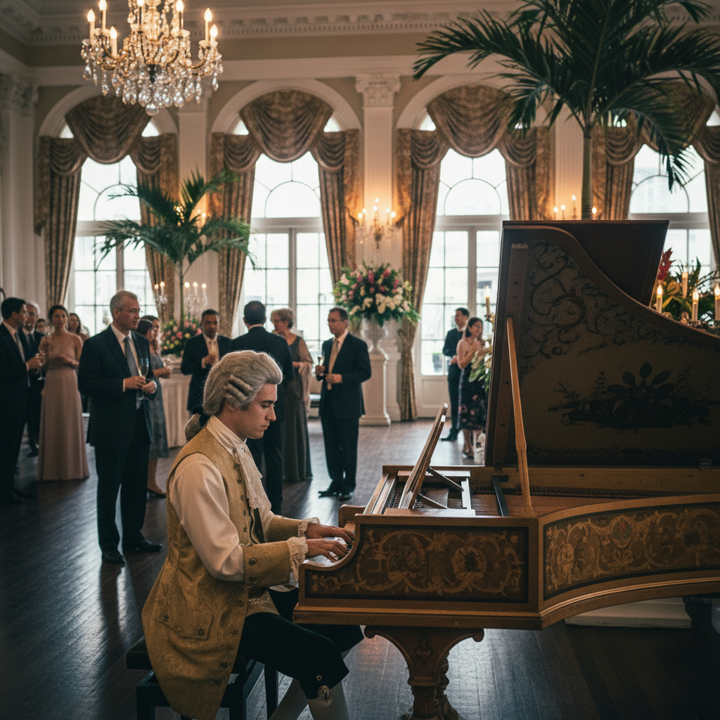 Hiring a Harpsichordist for Unique Events in Singapore: Repertoire & Costs