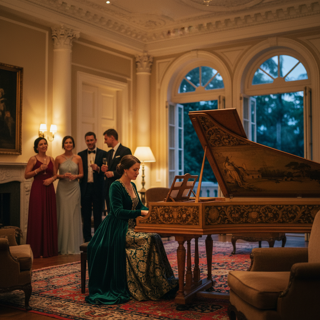 Hiring a Harpsichordist for Unique Events in Singapore: Repertoire & Costs