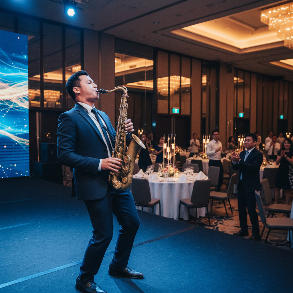Hiring a Saxophonist in Singapore: Event Options & Pricing