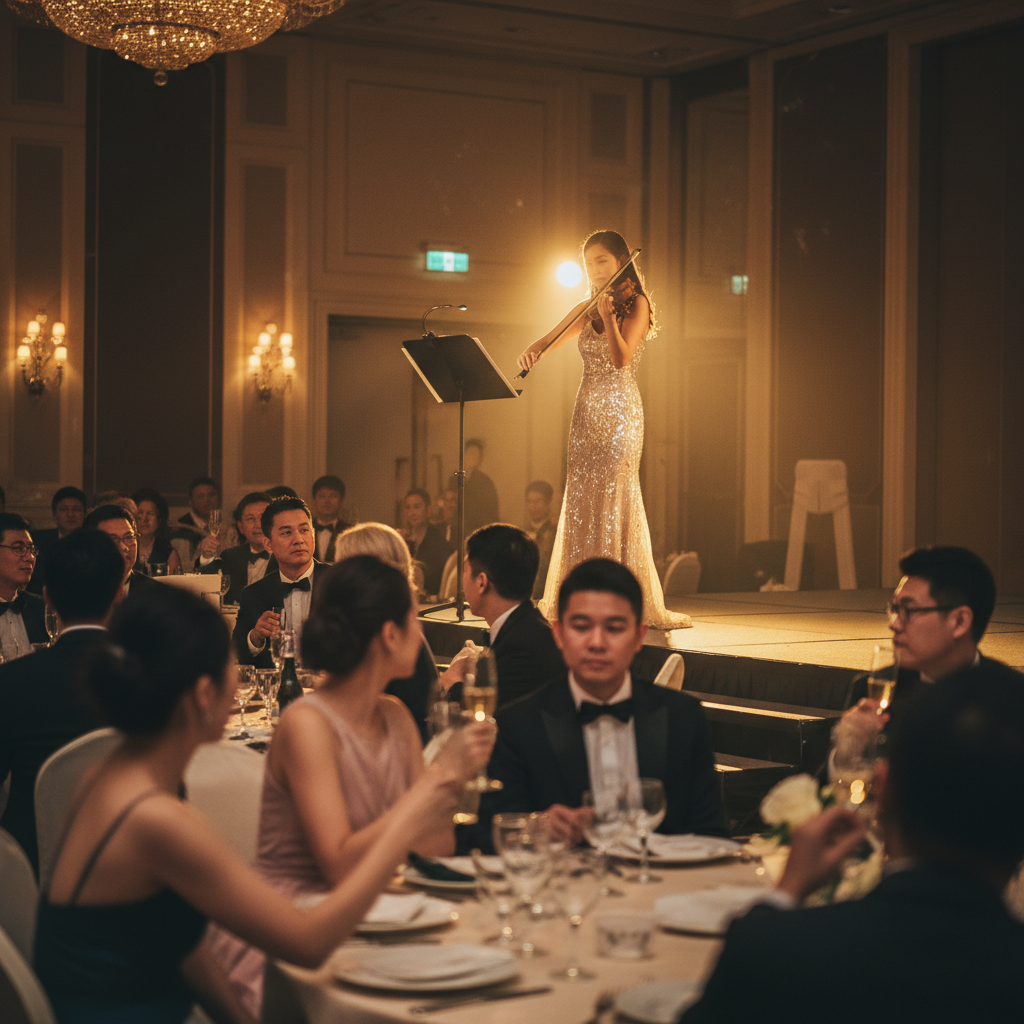 Hiring a Violinist in Singapore: Event Types and Costs