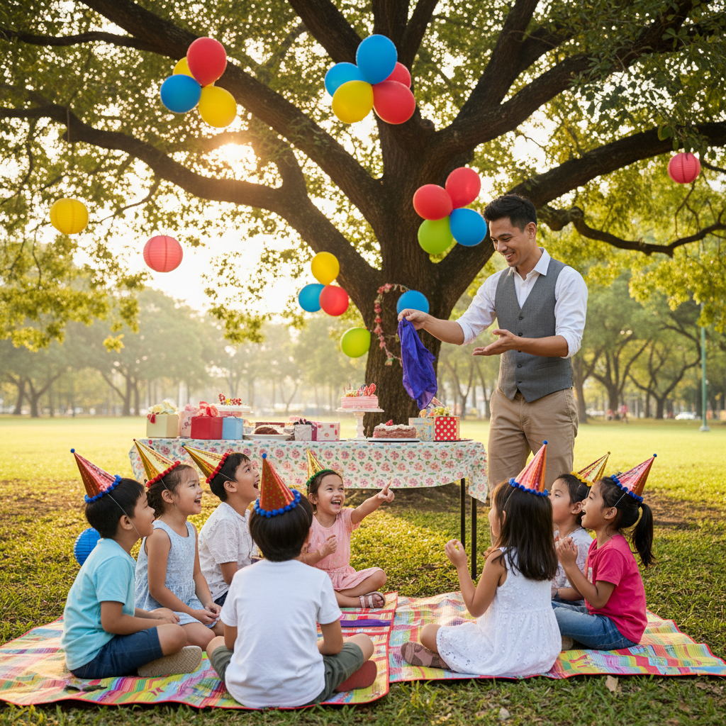 Planning Kids' Birthday Party Entertainment in Singapore