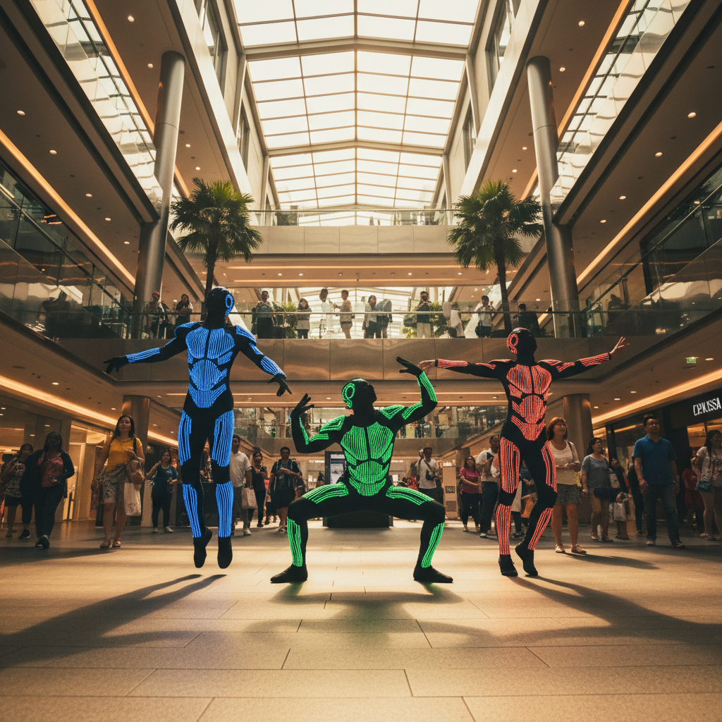 Choosing LED Acts for Brand Activations at Singapore Malls: Impact & Costs