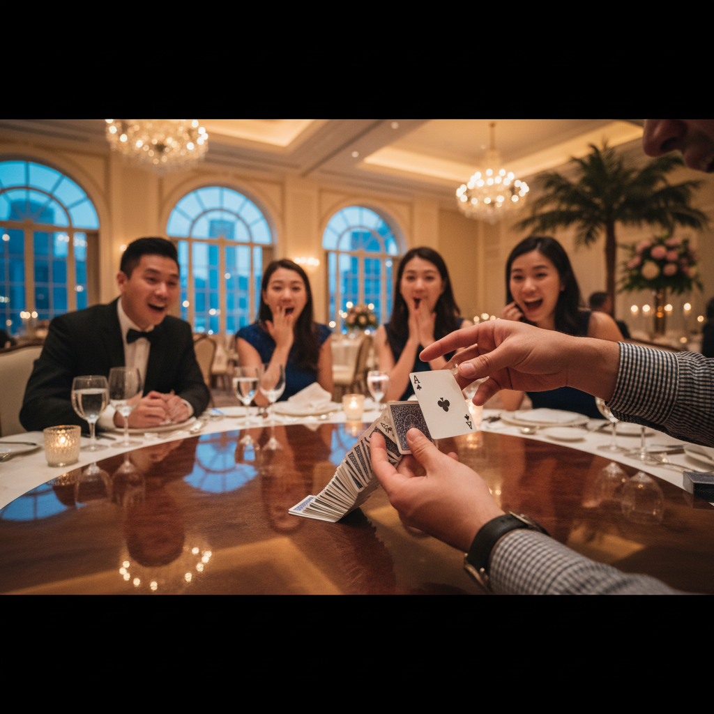 Hiring a Magician for Corporate Gala Dinners in Singapore: Cost & Impact