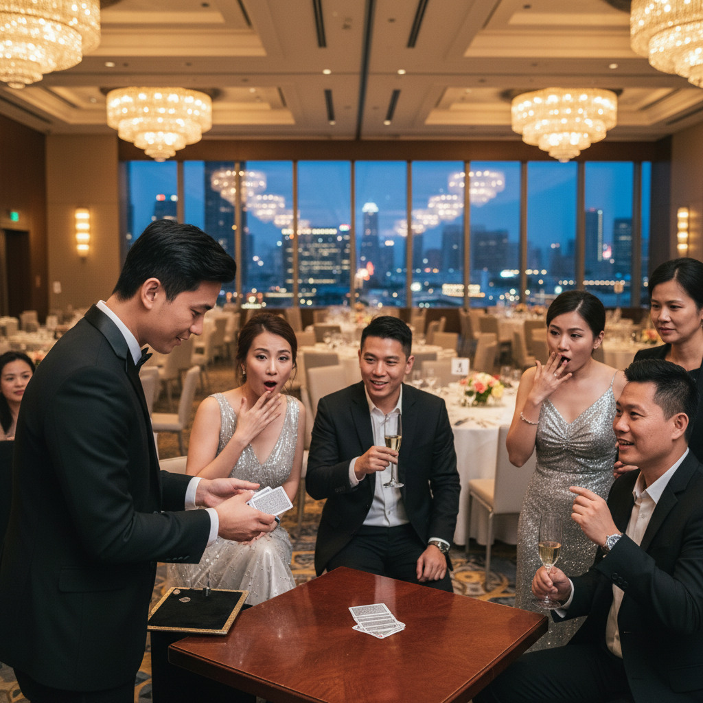 Hiring a Magician vs. Mind Reader in Singapore: Choosing Your Act