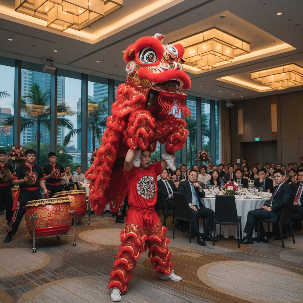 Seasonal Planning: Lion Dance Performances for CNY in Singapore