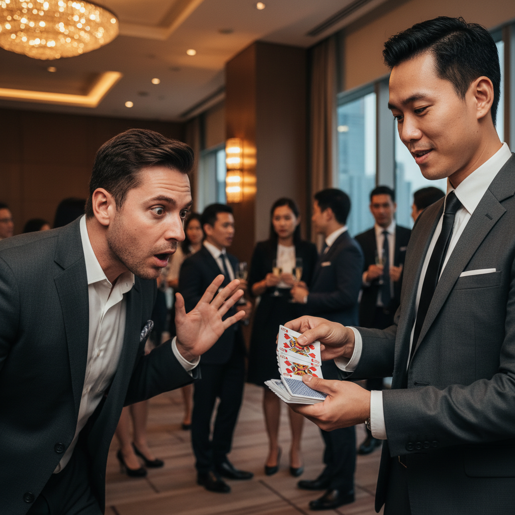 Comparing Solo vs. Group Magicians for Corporate Events in Singapore