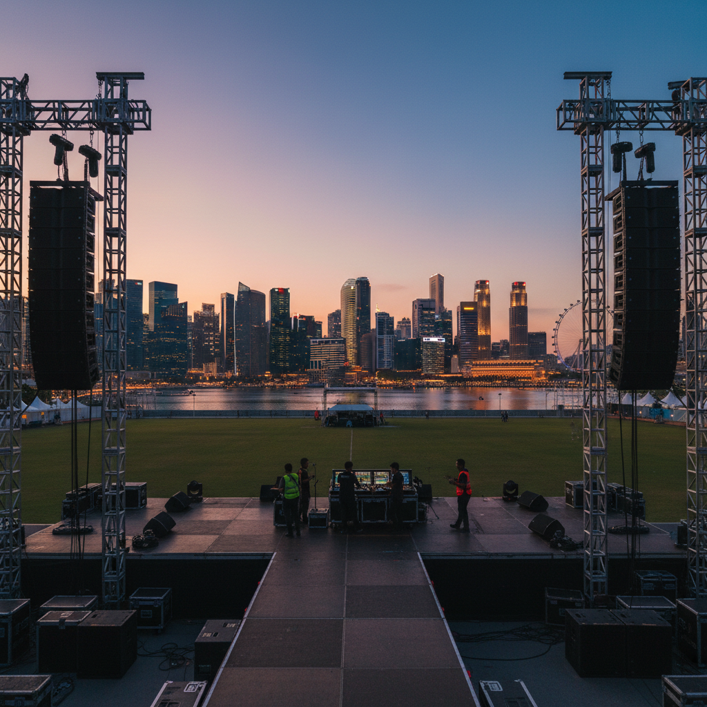 Choosing Sound Systems for Outdoor Events in Singapore: Live Bands & DJs