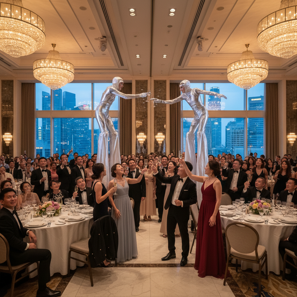Cost Guide: Hiring Stilt Walkers for Events in Singapore